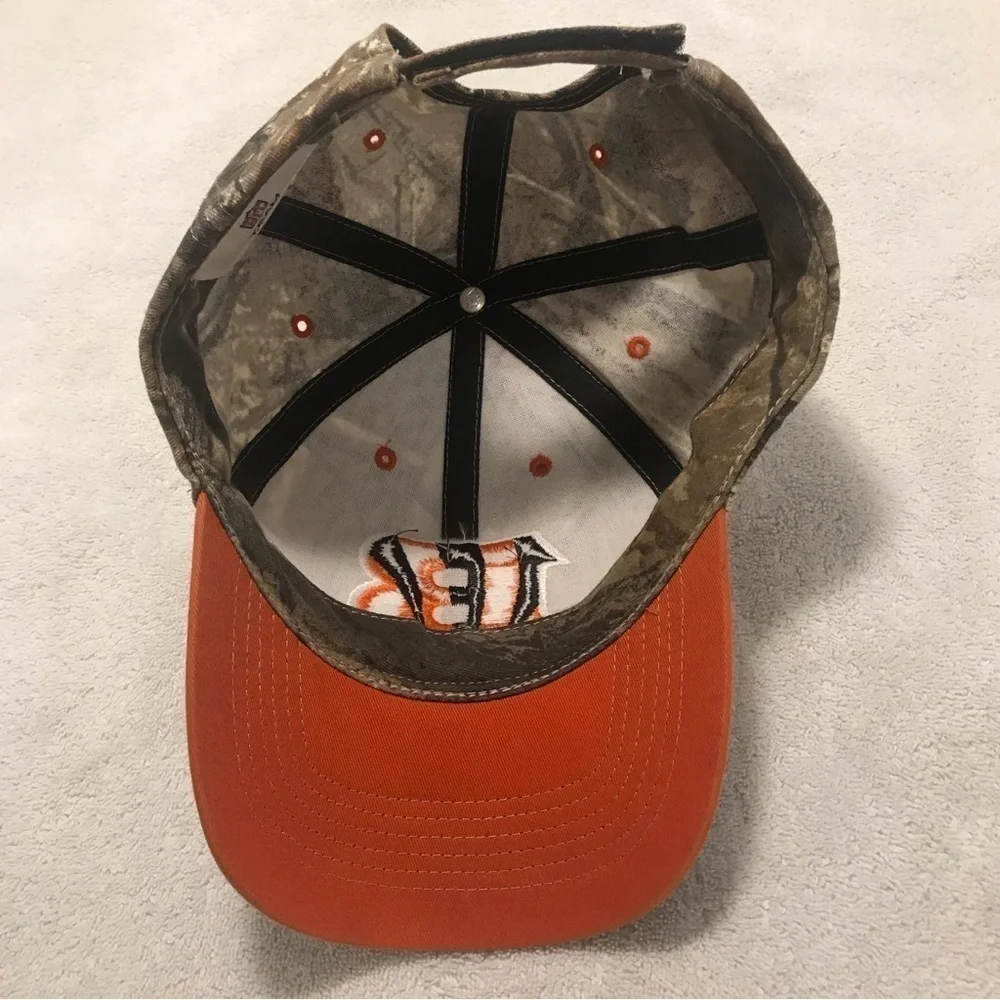 NFL Team Apparel - Cincinnati Bengals Football Camo Cap